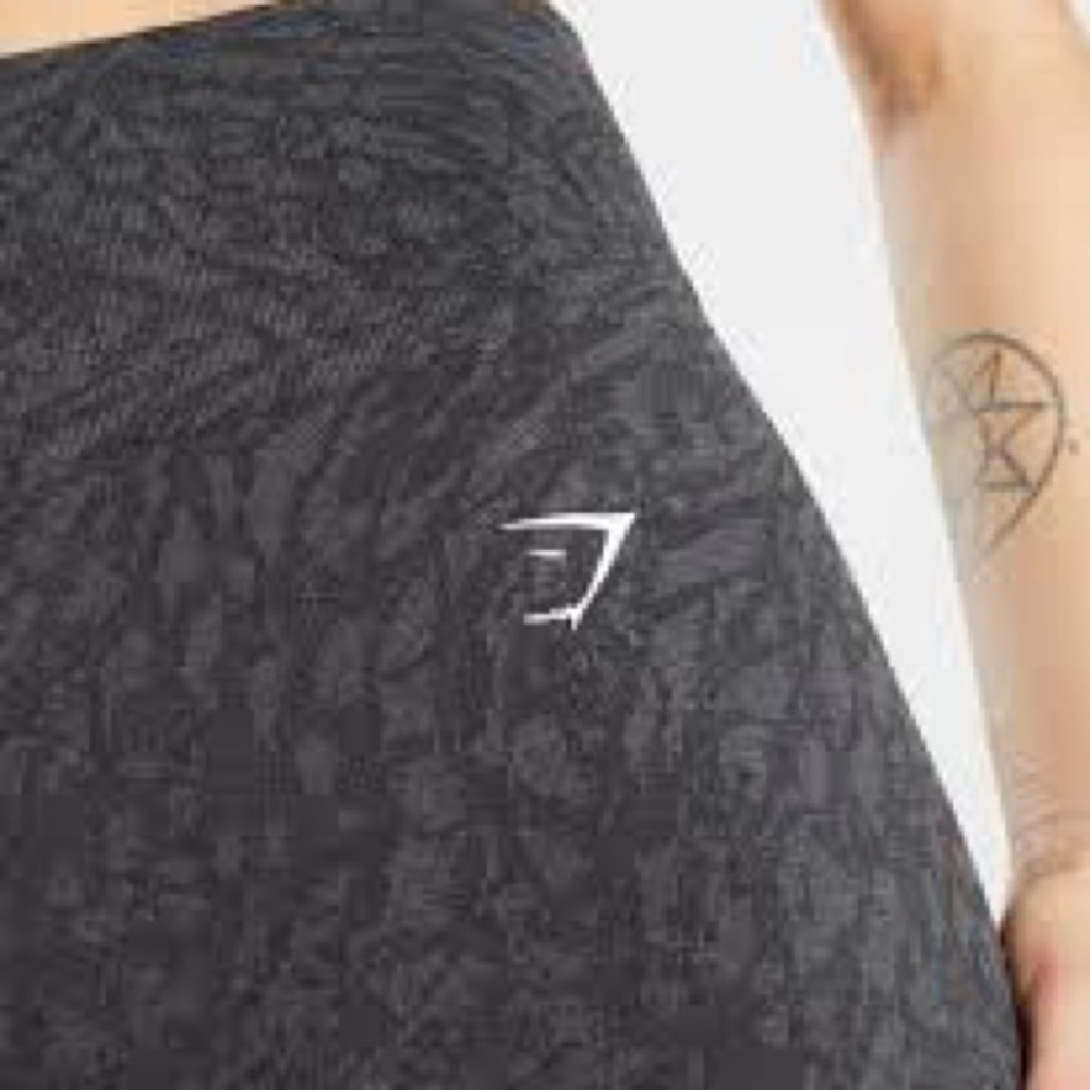 Gymshark Women’s Active Dark Grey Leggings, Size Medium, Excellent Used Con.